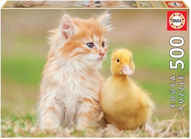 Educa puzzle roztomilí priatelia 500 dielikov