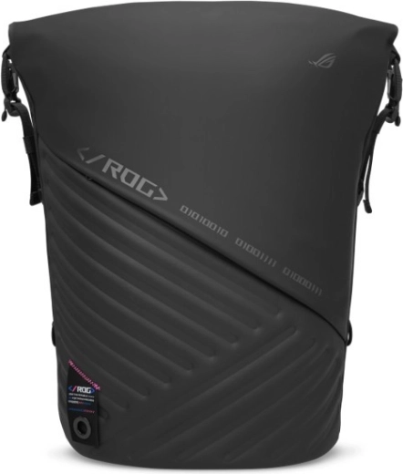 Batoh na notebook ROG Slash 4.0, čierny, roll‑top