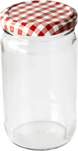 Zaváracie poháre 370 ml TWIST 66 s viečkami KANAFAS (8 ks)