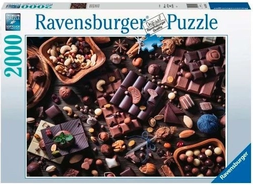 Puzzle 2000 dielikov RAVENSBURGER – čokoládový raj