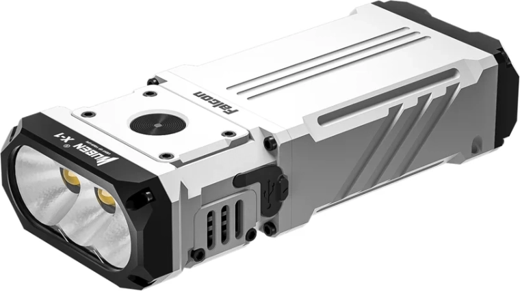 Wuben X1 biela baterka 12 000 lm z hliníka 6061