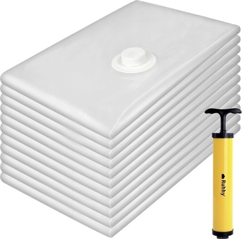 Sada vákuových vreciek 50 × 70 cm, 10 ks s ručnou pumpou RUHHY