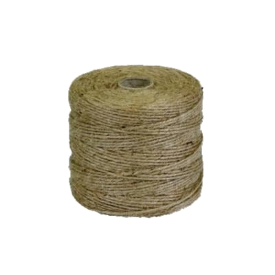 Jutový povrázok 0,5 kg, prírodný, priemer 2–2,2 mm