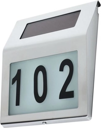 Solárne LED osvetlenie čísla domu MACLEAN ENERGY MCE172