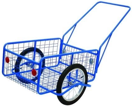 Prepravný vozík FORMAN, komaxit, 100 kg, 550 × 780 × 340 mm