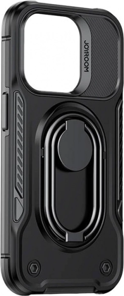 Čierne puzdro s kickstandom pre iPhone 14 Plus Joyroom