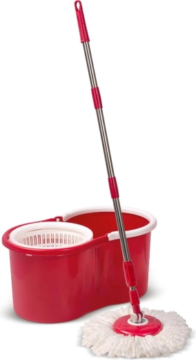 Lamart Clean rotačný mop so žmýkacím vedrom 12 l
