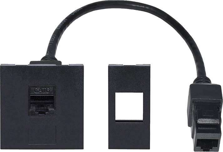 Solight doplnkový modul RJ45 Cat6 pre vstavané zásuvky série PP128
