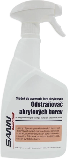 odstraňovač akrylátových a disperzných náterov 500 ml
