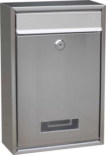 Nerezová poštová schránka JAD s predným vhadzovaním
