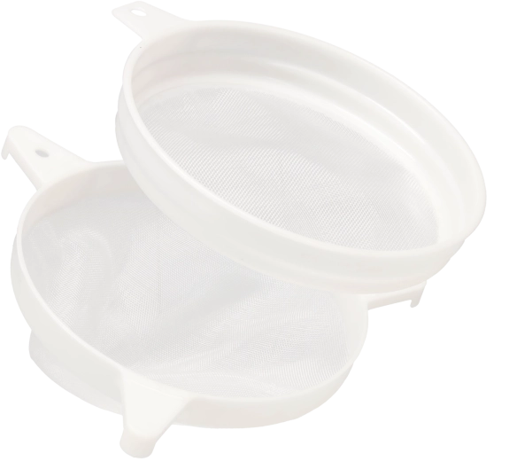 Dvojité nylonové sito na med 24 cm