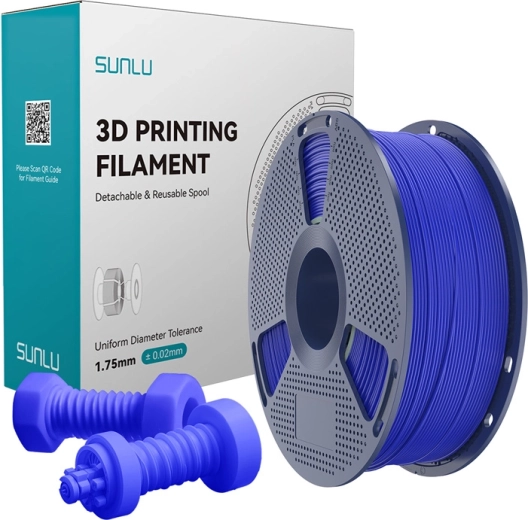 Vysokorýchlostný ABS filament Sunlu 1,75 mm 1 kg modrý
