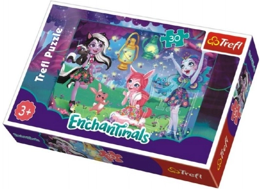Puzzle enchantimals magický svet 30 dielikov