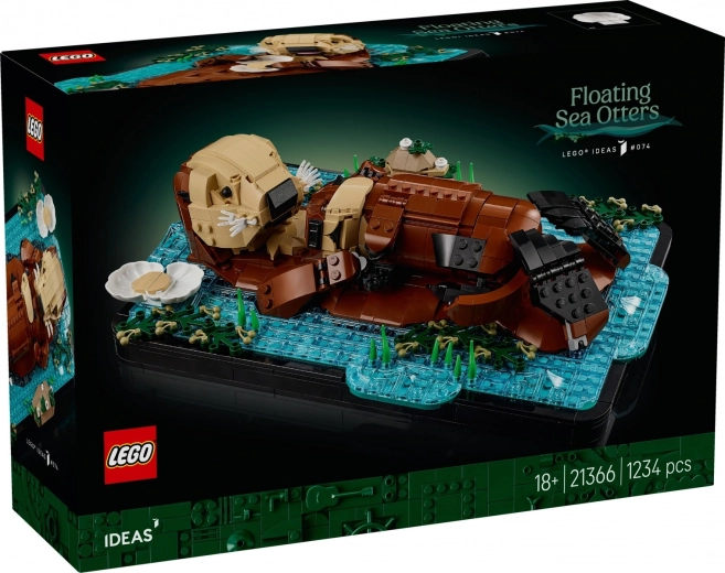 LEGO Ideas Plávajúce vydry