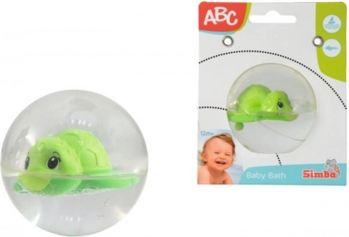 Korytnačka vo vodnej guli