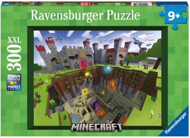 Ravensburger puzzle Minecraft Cutaway 300 dielikov