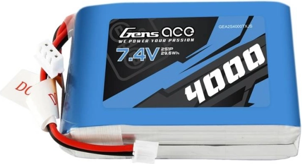 Gens ace lipo batéria 7,4 v 4000 mah 1c