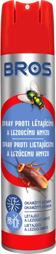 Bros sprej proti lietajúcemu a lezúcemu hmyzu 400 ml