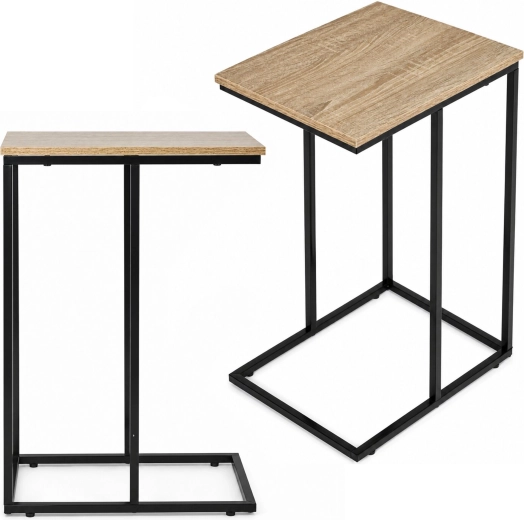 Odkladací stolík na notebook v štýle loft ModernHome - 1 kus