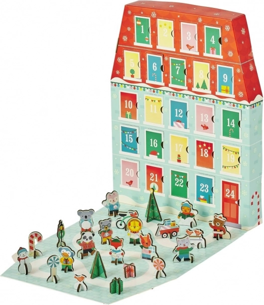 Vianočný adventný kalendár PETIT COLLAGE