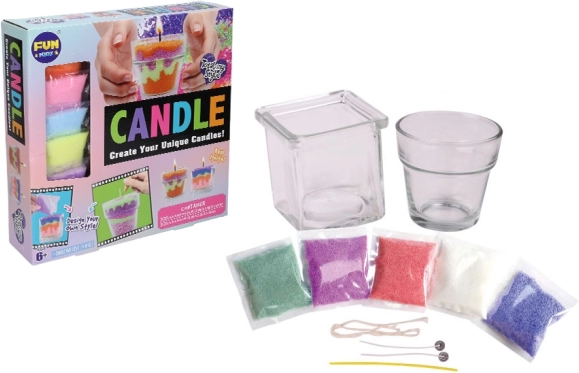 Tvorba sviečok – kreatívna sada pre deti