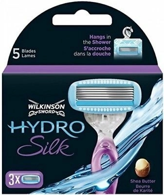 Wilkinson Sword Hydro Silk náhradné holiace hlavice 3 ks