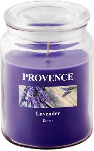 Vonná sviečka v skle Provence levanduľa 95 hodín