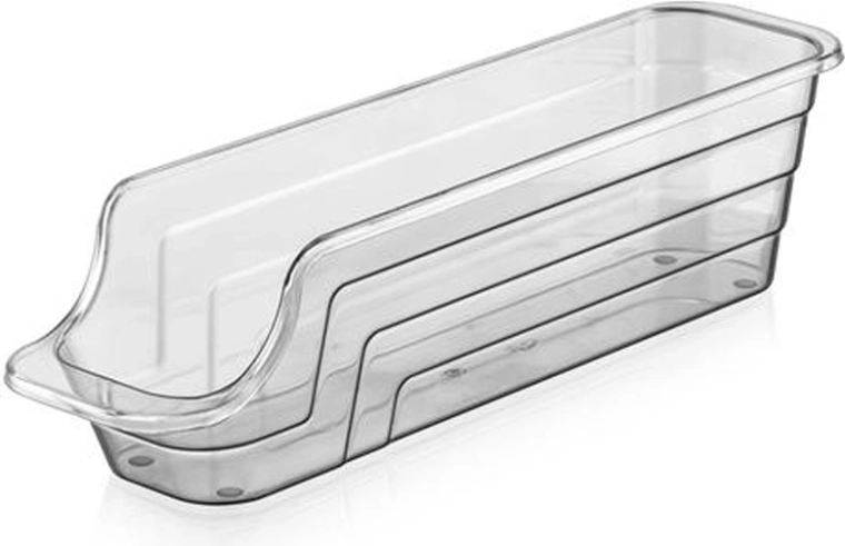 Plastový organizér mini, číry antracit