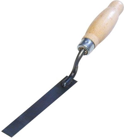 Modelovacia lyžica oceľová 140 × 20 mm s lakovanou drevenou rukoväťou