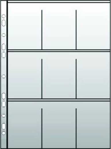 Priesvitný obal A4 PVC na športové karty