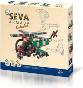 Seva Armáda letectvo polytechnická stavebnica 511 dielikov