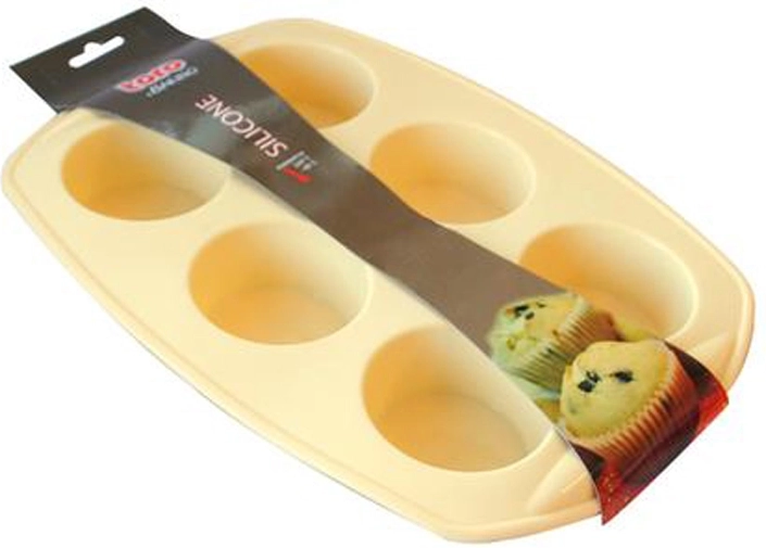Silikónová forma na muffiny TORO 6 ks 30 × 21 cm