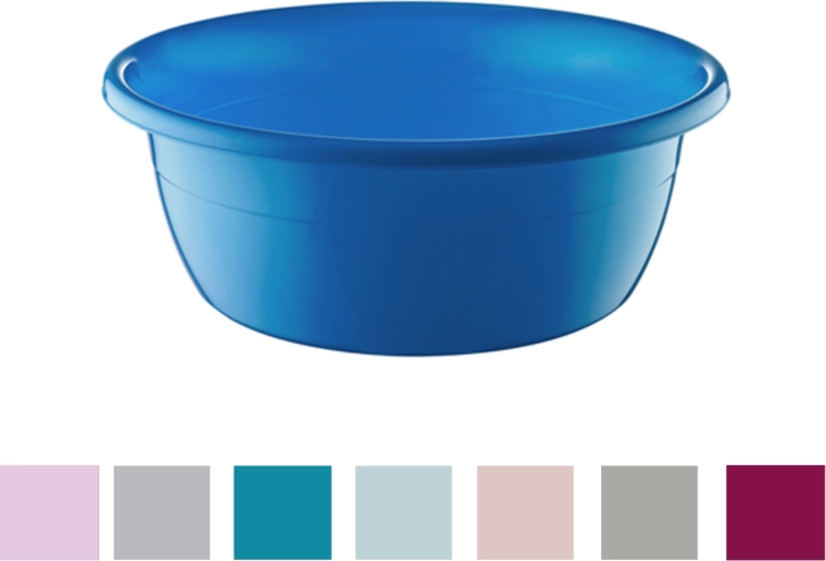 Guľatá miska FELIX 7 l transparentná