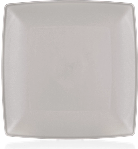 Servírovací tácka CULINARIA 23,5 × 23,5 cm z odolného plastu, sivé latte