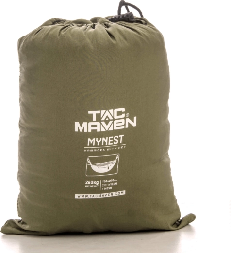Hojdacia sieť s moskytiérou PENTAGON Mynest, čierna