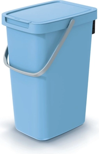 Odpadkový kôš Systema Q Collect 12 l svetlomodrý