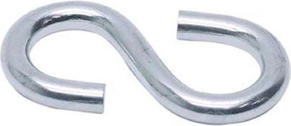 S hák 6 × 58 mm, balenie 10 ks