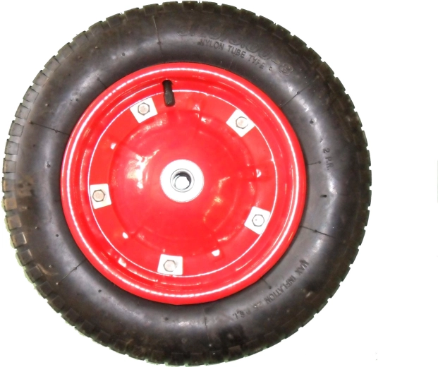 Nafukovacie koleso pre záhradné fúriky 370 mm, otvor 16 mm