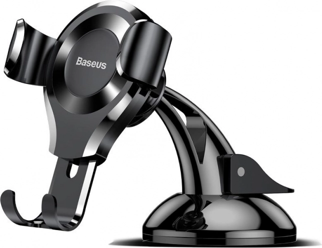 Gravitačný držiak telefónu do auta BASEUS Osculum, čierny
