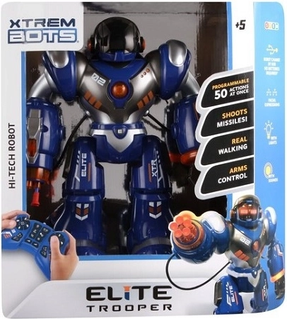 Xtreme Bots Robot Elite trooper na diaľkové ovládanie