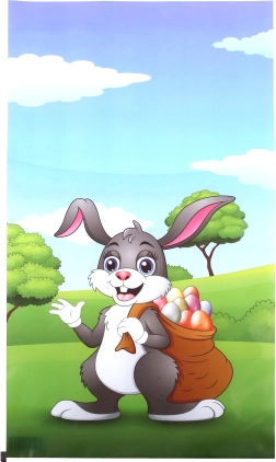 Veľkonočný darčekový sáčok s motívom zajačika