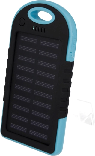 Setty solárna powerbanka 5000 mAh modrá