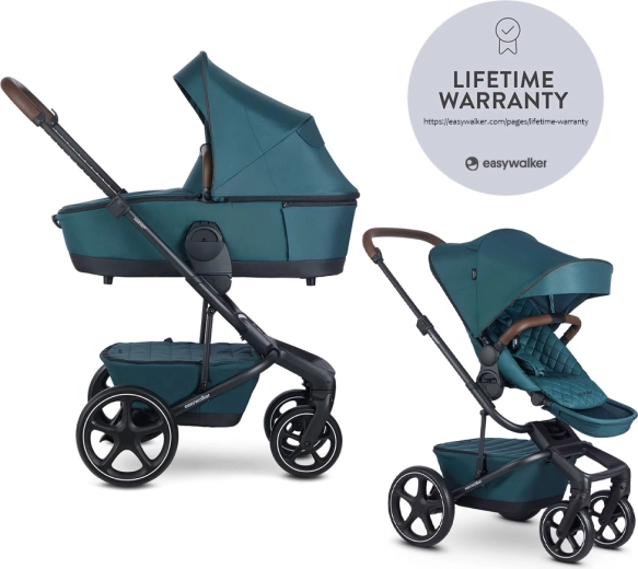 Easywalker harvey⁵ premium kombinovaný kočík 2v1 jade green
