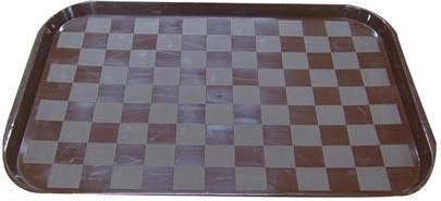 Plastový servírovací táck 49 × 35 cm, mix farieb