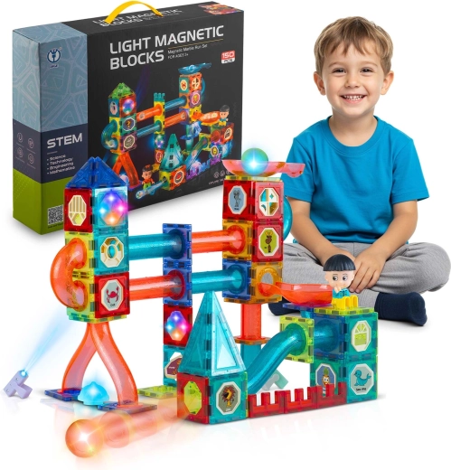 Ricokids svietiaca magnetická stavebnica 150 dielikov