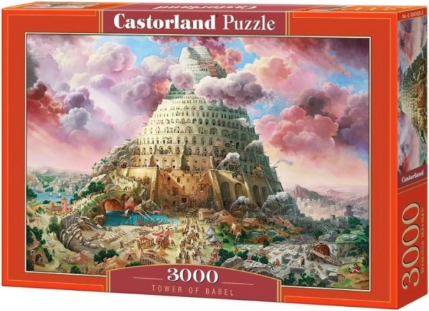 Puzzle 3000 prvkov Babylonská veža