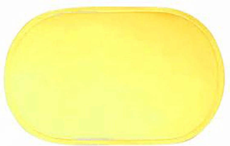 Plastové oválne prestieranie TORO 29 × 44 cm žlté