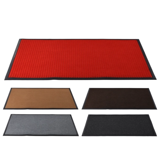 Obdĺžniková gumová rohož s polypropylénom 80×120 cm