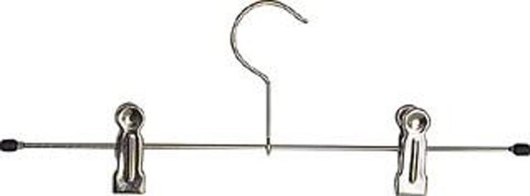 Chrómové ramienko na nohavice s klipsami Toro