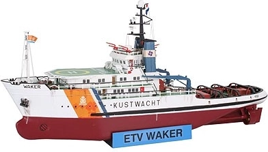 Plastikový model lode Kustwacht Waker 1:200